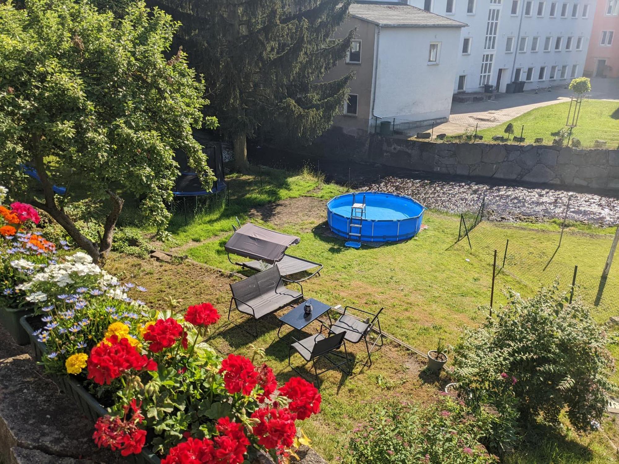 F1 - Urlaubsmagie - Helle Wohnung Mit Sauna & Pool & Whirlpool Sebnitz Dış mekan fotoğraf