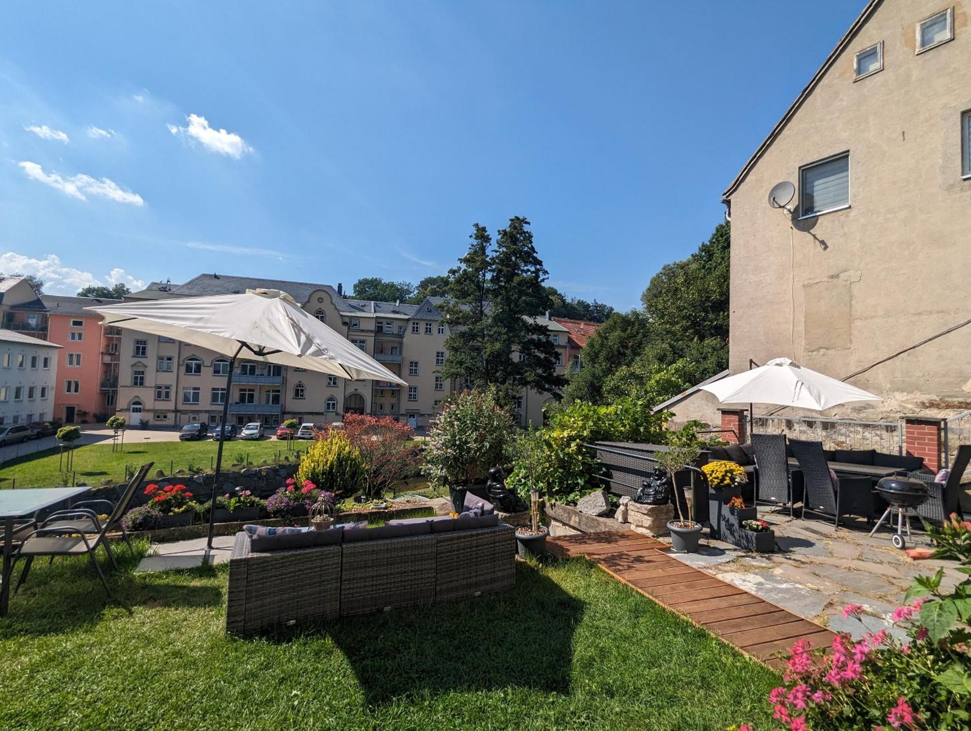 F1 - Urlaubsmagie - Helle Wohnung Mit Sauna & Pool & Whirlpool Sebnitz Dış mekan fotoğraf