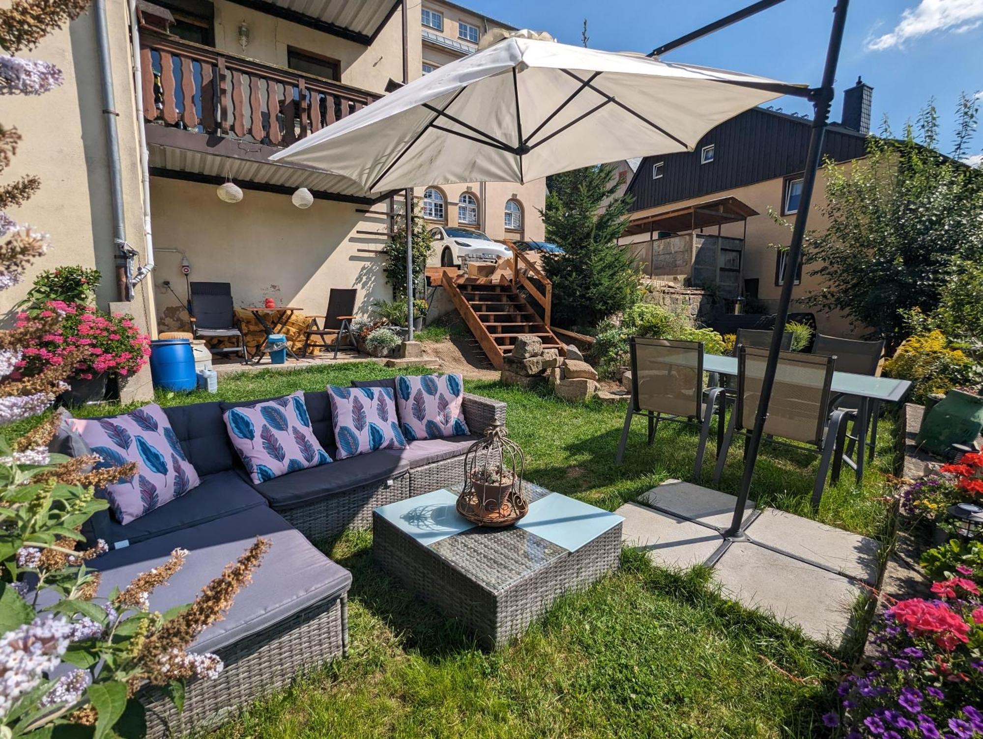 F1 - Urlaubsmagie - Helle Wohnung Mit Sauna & Pool & Whirlpool Sebnitz Dış mekan fotoğraf