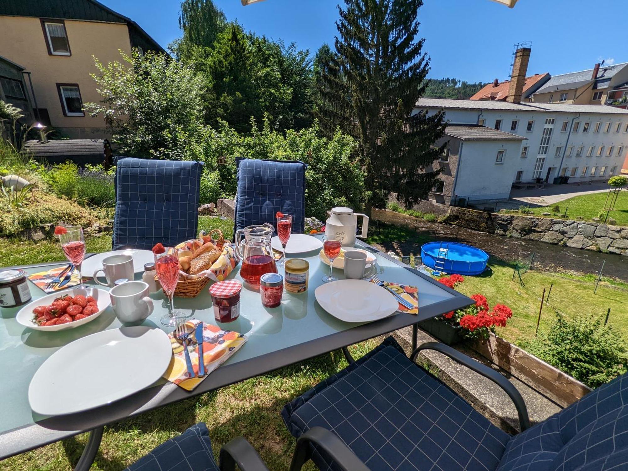 F1 - Urlaubsmagie - Helle Wohnung Mit Sauna & Pool & Whirlpool Sebnitz Dış mekan fotoğraf