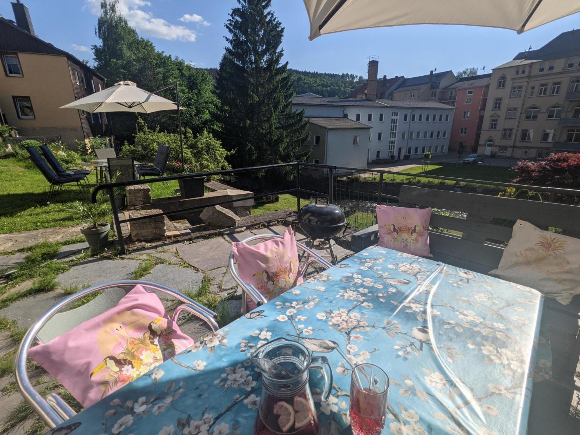 F1 - Urlaubsmagie - Helle Wohnung Mit Sauna & Pool & Whirlpool Sebnitz Dış mekan fotoğraf