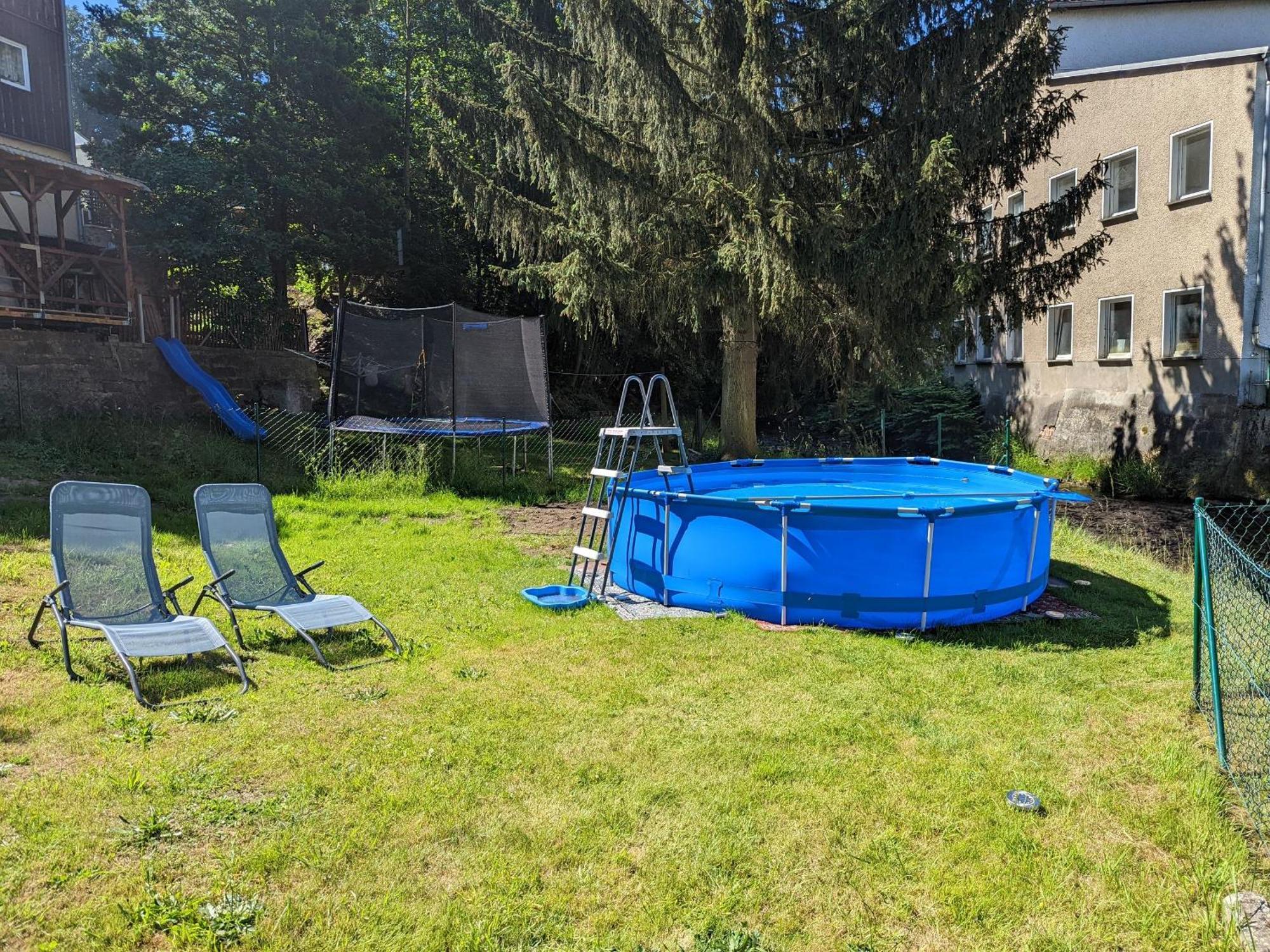 F1 - Urlaubsmagie - Helle Wohnung Mit Sauna & Pool & Whirlpool Sebnitz Dış mekan fotoğraf