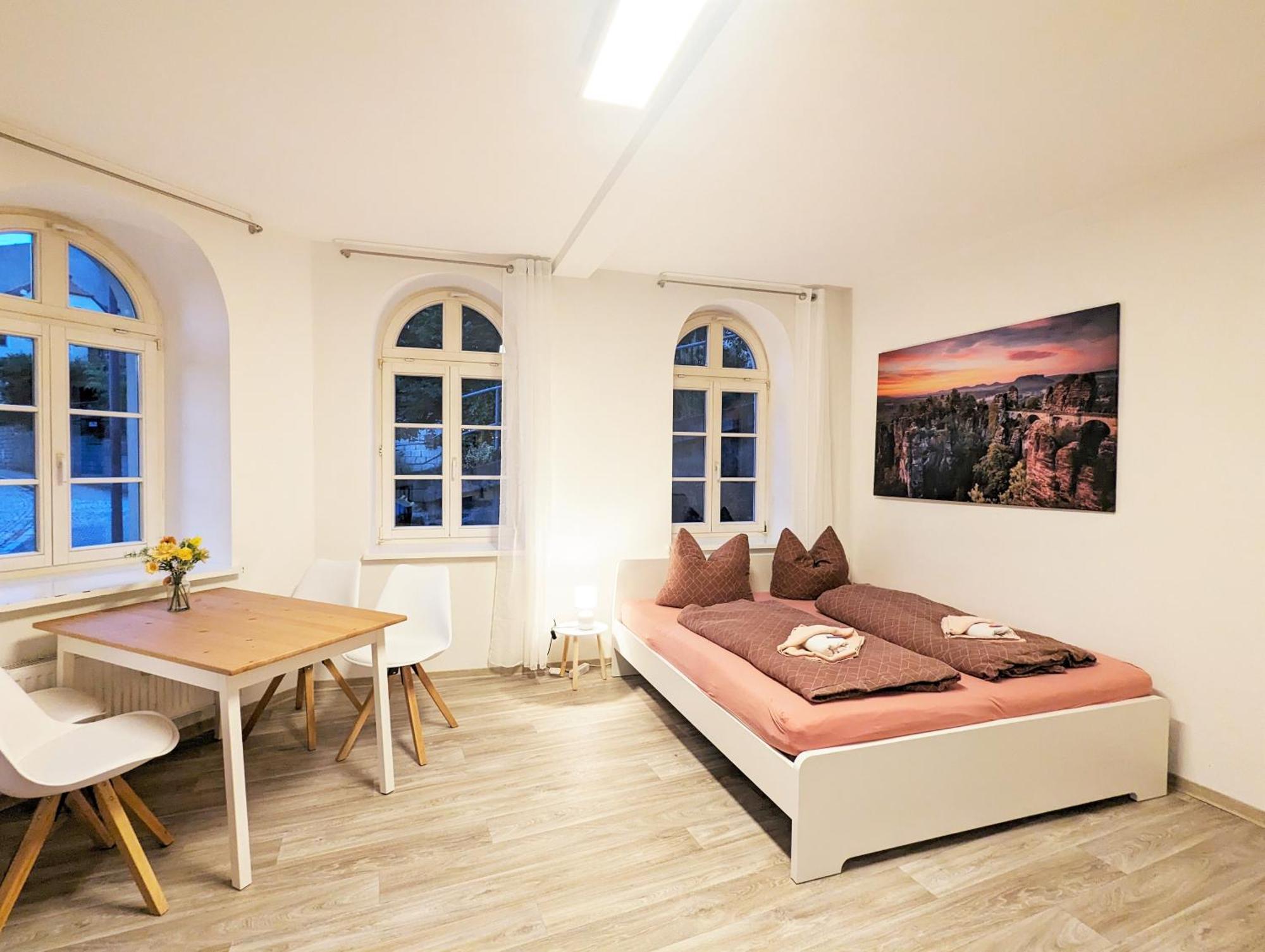 F1 - Urlaubsmagie - Helle Wohnung Mit Sauna & Pool & Whirlpool Sebnitz Dış mekan fotoğraf
