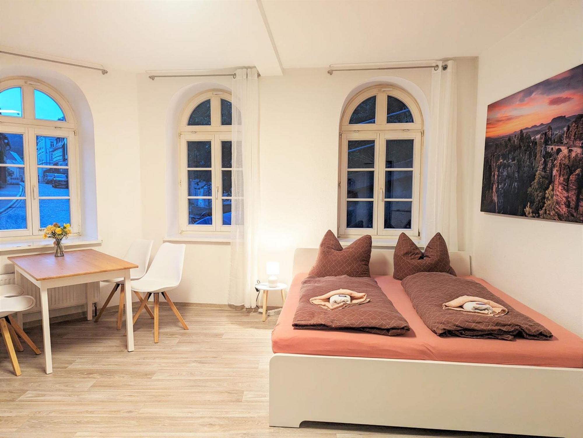 F1 - Urlaubsmagie - Helle Wohnung Mit Sauna & Pool & Whirlpool Sebnitz Dış mekan fotoğraf
